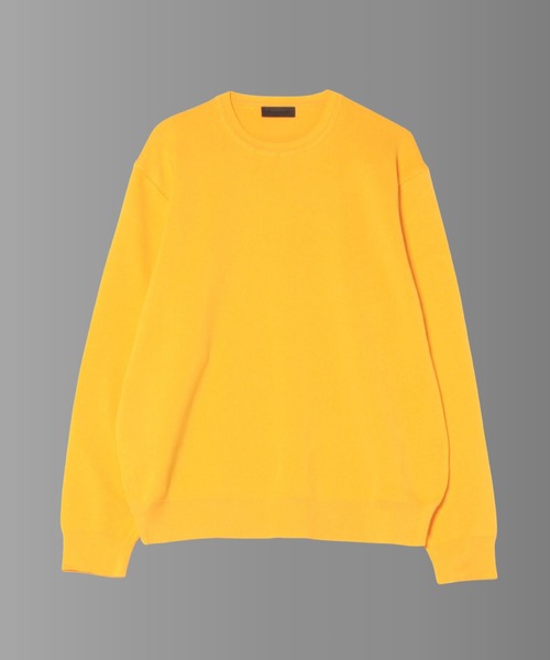 Rinascente（リナシェンテ）の「【Rinascente/リナシェンテ】Long Ride Knit　無地　ニット　セーター（ニット/セーター・メンズ・コバルトブルー/ブラック/ベージュ/ネイビー/チャコールグレー/バーガンディー/ライトグレー/イエロー・SMALL/X-LARGE/LARGE/MEDIUM）」の8枚目の写真