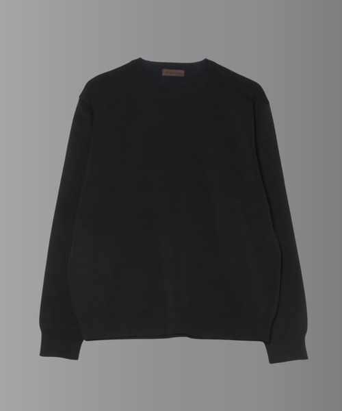 Rinascente（リナシェンテ）の「【Rinascente/リナシェンテ】Long Ride Knit　無地　ニット　セーター（ニット/セーター・メンズ・コバルトブルー/ブラック/ベージュ/ネイビー/チャコールグレー/バーガンディー/ライトグレー/イエロー・SMALL/X-LARGE/LARGE/MEDIUM）」の2枚目の写真