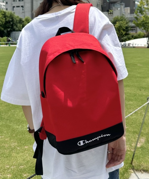Champion（チャンピオン）の「Champion(チャンピオン)/A4対応 デイリー マルチ バックパック リュック/Essential Backpack（バックパック/リュック・レディース・パープル/マルーン/ネイビー/レッド/グリーン/ブラック/ブルー・FREE）」の6枚目の写真