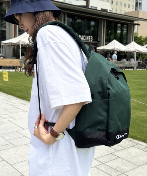 Champion（チャンピオン）の「Champion(チャンピオン)/A4対応 デイリー マルチ バックパック リュック/Essential Backpack（バックパック/リュック・レディース・パープル/マルーン/ネイビー/レッド/グリーン/ブラック/ブルー・FREE）」の19枚目の写真