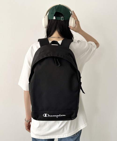 Champion（チャンピオン）の「Champion(チャンピオン)/A4対応 デイリー マルチ バックパック リュック/Essential Backpack（バックパック/リュック・レディース・パープル/マルーン/ネイビー/レッド/グリーン/ブラック/ブルー・FREE）」の10枚目の写真