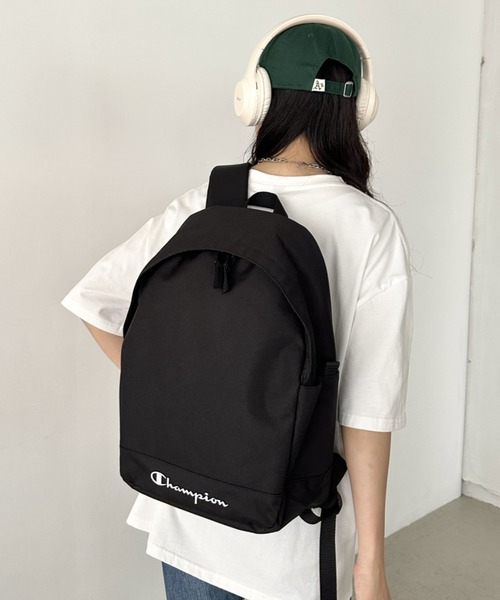 Champion（チャンピオン）の「Champion(チャンピオン)/A4対応 デイリー マルチ バックパック リュック/Essential Backpack（バックパック/リュック・レディース・パープル/マルーン/ネイビー/レッド/グリーン/ブラック/ブルー・FREE）」の12枚目の写真