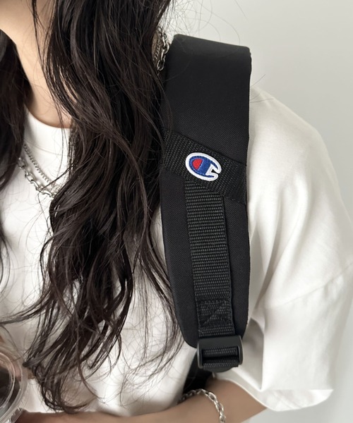 Champion（チャンピオン）の「Champion(チャンピオン)/A4対応 デイリー マルチ バックパック リュック/Essential Backpack（バックパック/リュック・レディース・パープル/マルーン/ネイビー/レッド/グリーン/ブラック/ブルー・FREE）」の9枚目の写真