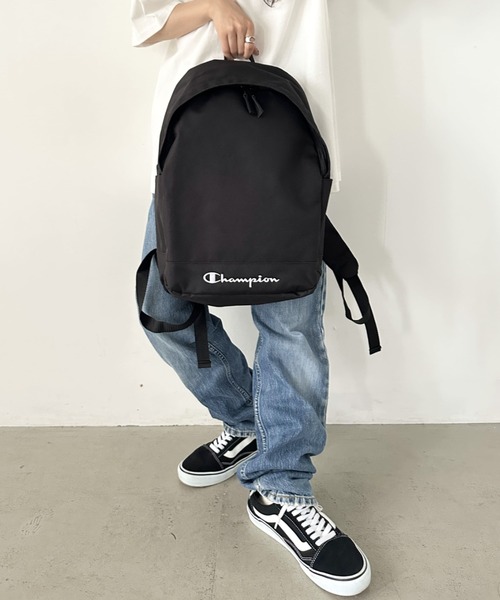 Champion（チャンピオン）の「Champion(チャンピオン)/A4対応 デイリー マルチ バックパック リュック/Essential Backpack（バックパック/リュック・レディース・パープル/マルーン/ネイビー/レッド/グリーン/ブラック/ブルー・FREE）」の14枚目の写真