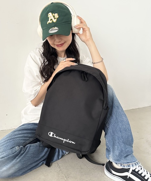 Champion（チャンピオン）の「Champion(チャンピオン)/A4対応 デイリー マルチ バックパック リュック/Essential Backpack（バックパック/リュック・レディース・パープル/マルーン/ネイビー/レッド/グリーン/ブラック/ブルー・FREE）」の15枚目の写真