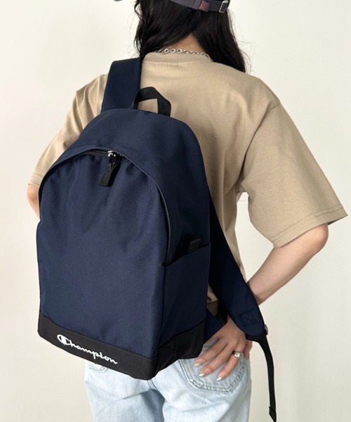 Champion（チャンピオン）の「Champion(チャンピオン)/A4対応 デイリー マルチ バックパック リュック/Essential Backpack（バックパック/リュック・レディース・パープル/マルーン/ネイビー/レッド/グリーン/ブラック/ブルー・FREE）」の21枚目の写真