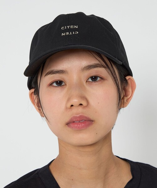HUGO CARA コットン ツイル ししゅう ロゴ キャップ 帽子 送関込 GU公式 | ツイルロゴキャップ