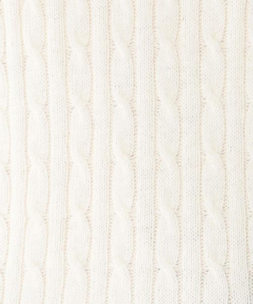 coen(コーエン)の「コットンアンゴラクルーネックケーブルニットプルオーバー(ニット/セーター・メンズ・イエロー/オフホワイト/グレー/ブラウン/ライトブルー/ネイビー・MEDIUM/LARGE/X-LARGE/SMALL)」の13枚目の写真