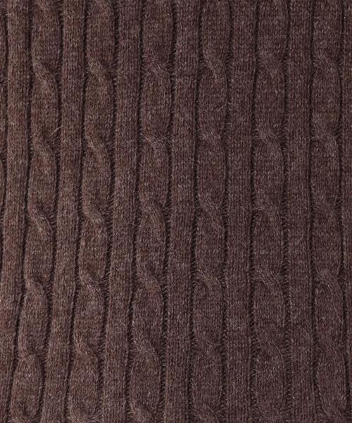 coen(コーエン)の「コットンアンゴラクルーネックケーブルニットプルオーバー(ニット/セーター・メンズ・イエロー/オフホワイト/グレー/ブラウン/ライトブルー/ネイビー・MEDIUM/LARGE/X-LARGE/SMALL)」の7枚目の写真