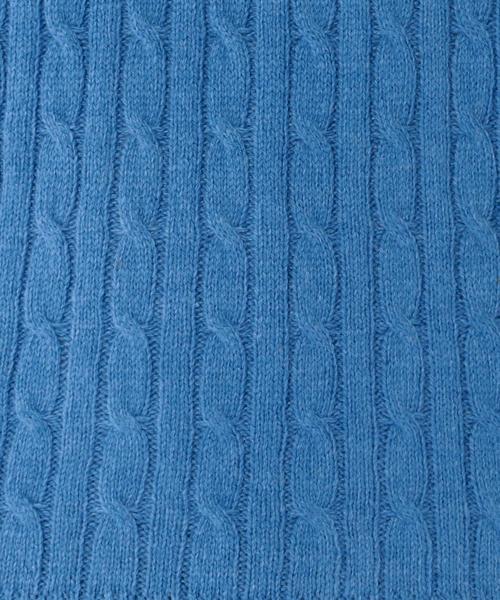 coen(コーエン)の「コットンアンゴラクルーネックケーブルニットプルオーバー(ニット/セーター・メンズ・イエロー/オフホワイト/グレー/ブラウン/ライトブルー/ネイビー・MEDIUM/LARGE/X-LARGE/SMALL)」の11枚目の写真