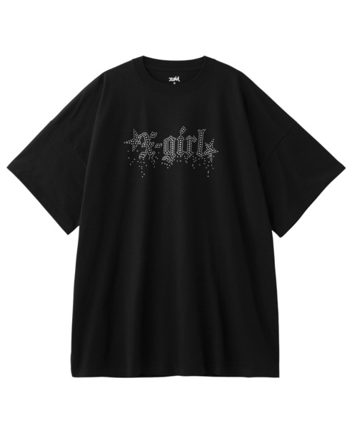 ドレス DRESS ナイトガールTシャツ ネイビー XXL 新品タグ付き X-girl エックスガール RINGER S/S BIG TEE DRESS｜BORN FREE