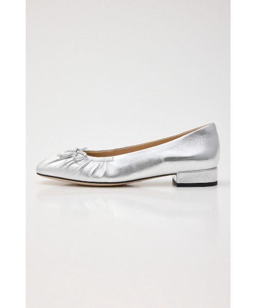 STACCATO(スタッカート)の「ルアーシュリンクローヒールサンダル(バレエシューズ・レディース・ゴールド/シルバー・22.5cm/24.5cm/24cm/23cm/23.5cm)」の6枚目の写真