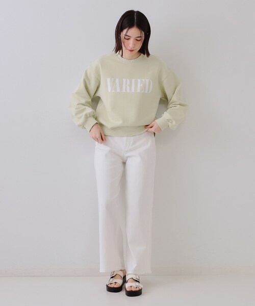 OPAQUE.CLIP（オペークドットクリップ）の「ビジューバックルダブルベルトサンダル（サンダル・レディース・オフホワイト/シルバー/ブラック・02/03）」の10枚目の写真