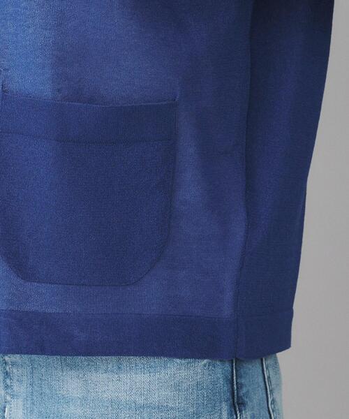UNTITLED（アンタイトル）の「【 TRADITIONAL WEATHERWEAR 】ARKLEY KNIT シアーカーディガン（カーディガン/ボレロ・レディース・ブラック/ブルー系その他・02）」の19枚目の写真