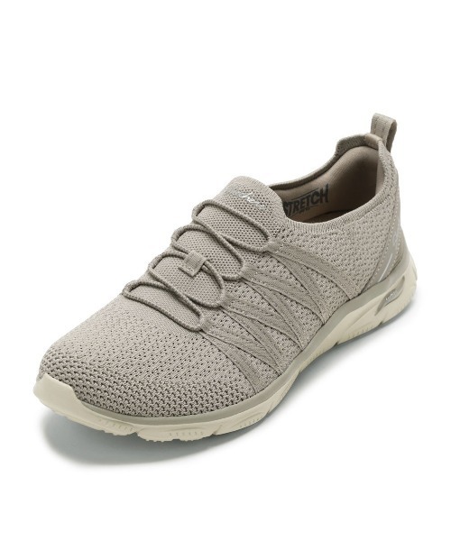SKECHERS（スケッチャーズ）の「【SKECHERS】 ARCH FIT SUNNY-CREAT（スニーカー・レディース・グレー/ブラック/チャコールグレー・23.5cm/24.0cm/24.5cm/25.0cm/23.0cm）」の18枚目の写真