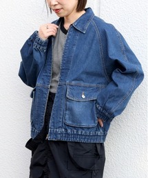  PARTY デニムチュールブルゾン　ブルー SWITCH STYLE for MEN – Johnbull Private labo のオフィシャル