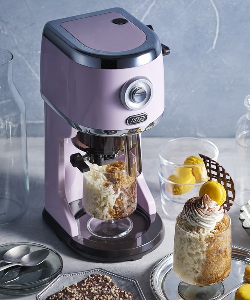 Toffy（トフィー）の「【Toffy/トフィー】 コンパクト電動ふわふわかき氷器（K-IS14）（キッチン家電・レディース・ラベンダー/アイボリー/アクア・FREE）」の3枚目の写真