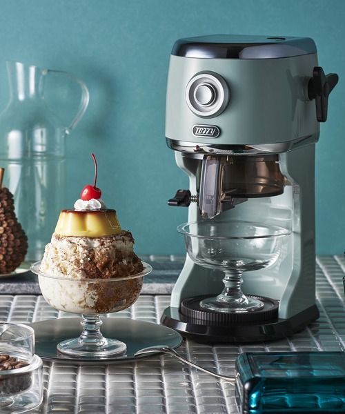 Toffy（トフィー）の「【Toffy/トフィー】 コンパクト電動ふわふわかき氷器（K-IS14）（キッチン家電・レディース・ラベンダー/アイボリー/アクア・FREE）」の2枚目の写真