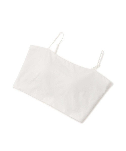 OUR WACOAL（アワワコール）の「「ADAM ET ROPE'コラボ」　コットン混カップインチューブトップキャミソール（キャミソール・レディース・ブラック/ブラウン/ホワイト/グリーン系その他・M/S/L）」の9枚目の写真