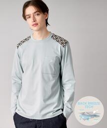 【接触冷感/UVカット】BACK BREEZE TECH ロングTシャツ