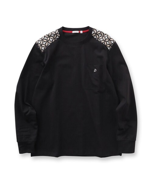 DRESSTERIOR(ドレステリア)の「【接触冷感/UVカット】BACK BREEZE TECH ロングTシャツ(Tシャツ/カットソー・メンズ・ブラック/グリーン系/ホワイト・90/91/92/94)」の6枚目の写真