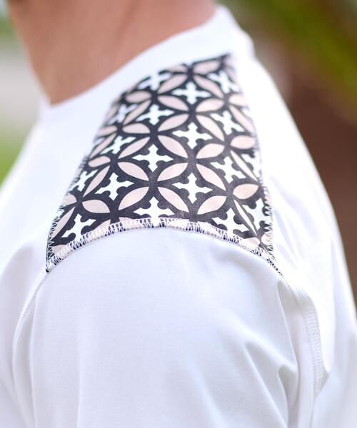DRESSTERIOR(ドレステリア)の「【接触冷感/UVカット】BACK BREEZE TECH ロングTシャツ(Tシャツ/カットソー・メンズ・ブラック/グリーン系/ホワイト・90/91/92/94)」の16枚目の写真
