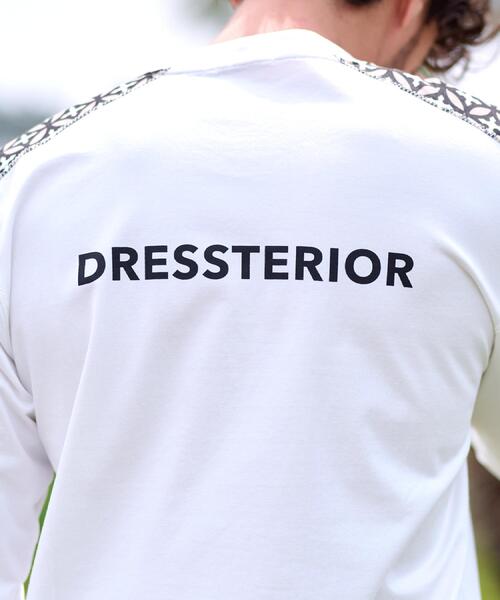 DRESSTERIOR(ドレステリア)の「【接触冷感/UVカット】BACK BREEZE TECH ロングTシャツ(Tシャツ/カットソー・メンズ・ブラック/グリーン系/ホワイト・90/91/92/94)」の18枚目の写真