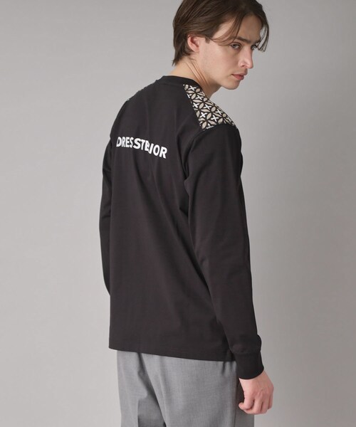 【接触冷感UVカット】BACK BREEZE TECH ロングTシャツ DRESSTERIOR｜【接触冷感/UVカット】BACK BREEZE TECH ロングT
