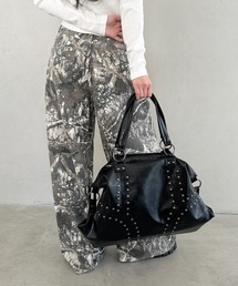 Bamm（バム）の「スタッズボストンバッグ（ボストンバッグ）」