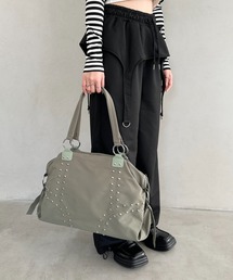 Bamm（バム）の「スタッズボストンバッグ（ボストンバッグ）」