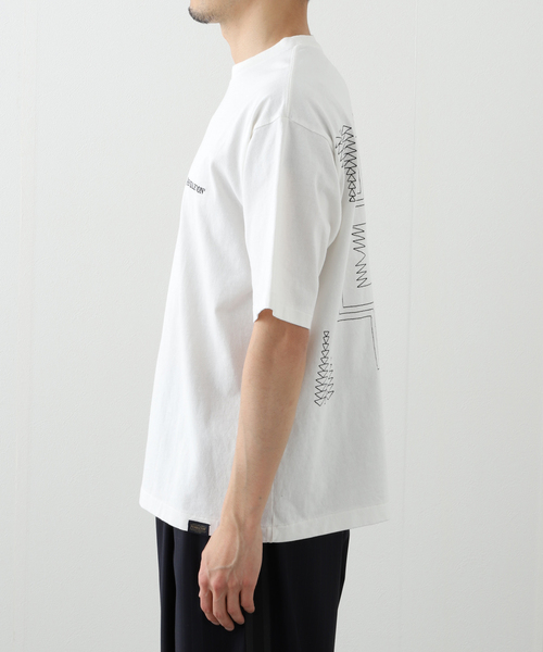 B.C STOCK(ベーセーストック)の「【PENDLETON / ペンドルトン】バック エンブロイダリーショートスリーブTEE(Tシャツ/カットソー・メンズ・ホワイト/ブラック・SMALL/MEDIUM)」の5枚目の写真
