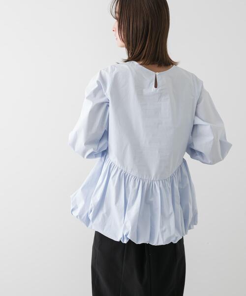 SENSE OF PLACE by URBAN RESEARCH（センスオブプレイスバイアーバンリサーチ）の「バルーンブラウス（シャツ/ブラウス・レディース・ブラック/アイボリー/ライトブルー・ONE）」の19枚目の写真