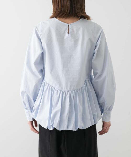 SENSE OF PLACE by URBAN RESEARCH（センスオブプレイスバイアーバンリサーチ）の「バルーンブラウス（シャツ/ブラウス・レディース・ブラック/アイボリー/ライトブルー・ONE）」の12枚目の写真