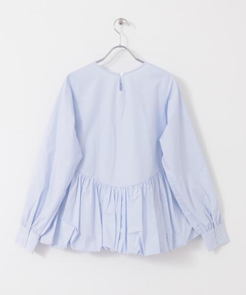 SENSE OF PLACE by URBAN RESEARCH（センスオブプレイスバイアーバンリサーチ）の「バルーンブラウス（シャツ/ブラウス・レディース・ブラック/アイボリー/ライトブルー・ONE）」の8枚目の写真