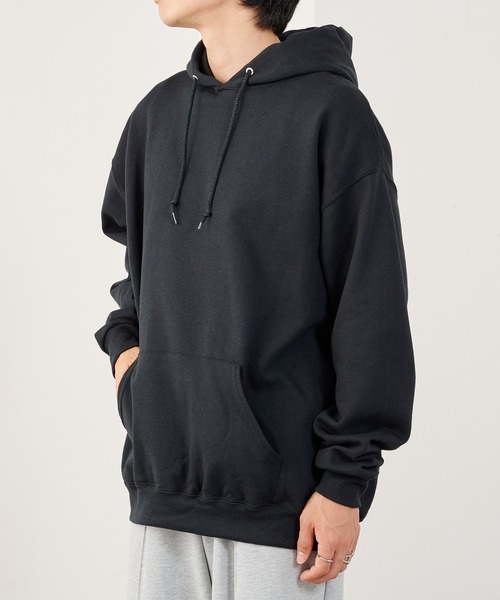 セール】【JERZEES】NUBLEND プルオーバーパーカー ボックスシルエット