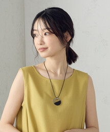 COMME CA ISM（コムサイズム）の「ウッドワントップ スライドネックレス（ネックレス）」