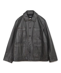 【JAGROSE/ジャグロース】別注ラムレザーカバーオール