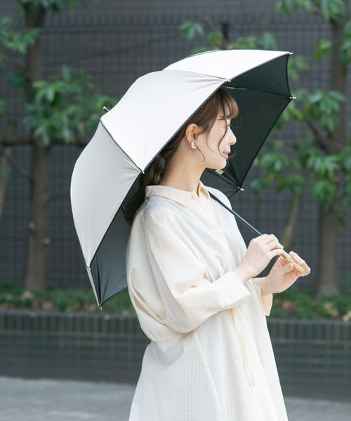 because 晴雨兼用パイピング長傘（長傘）｜SMELLY（スメリー）の