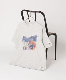 【DISCUS】ヴィンテージライク/ルーズカレッジTシャツ
