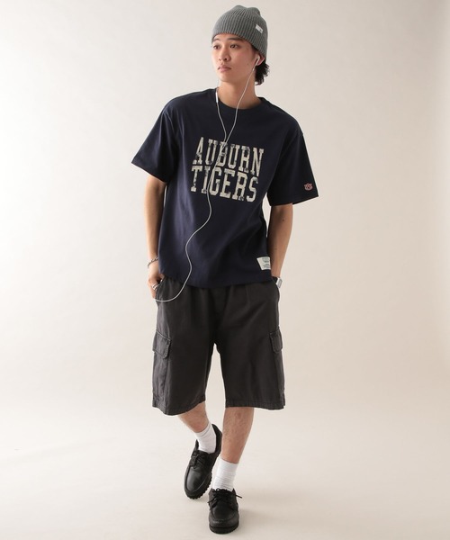 DISCUS(ディスカス)の「【DISCUS】ヴィンテージライク/ルーズカレッジTシャツ(Tシャツ/カットソー・メンズ・ホワイト/ネイビー/ホワイト系その他4/グレー・MEDIUM/LARGE)」の22枚目の写真