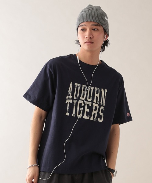 DISCUS(ディスカス)の「【DISCUS】ヴィンテージライク/ルーズカレッジTシャツ(Tシャツ/カットソー・メンズ・ホワイト/ネイビー/ホワイト系その他4/グレー・MEDIUM/LARGE)」の19枚目の写真