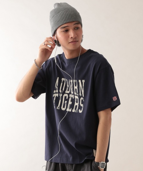 DISCUS(ディスカス)の「【DISCUS】ヴィンテージライク/ルーズカレッジTシャツ(Tシャツ/カットソー・メンズ・ホワイト/ネイビー/ホワイト系その他4/グレー・MEDIUM/LARGE)」の18枚目の写真