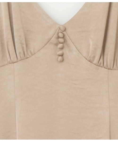 PEACH JOHN（ピーチジョン）の「Ｖネックボリュームワンピ（ワンピース・レディース・ベージュ/ピンク/ブラウン・ONE SIZE）」の18枚目の写真