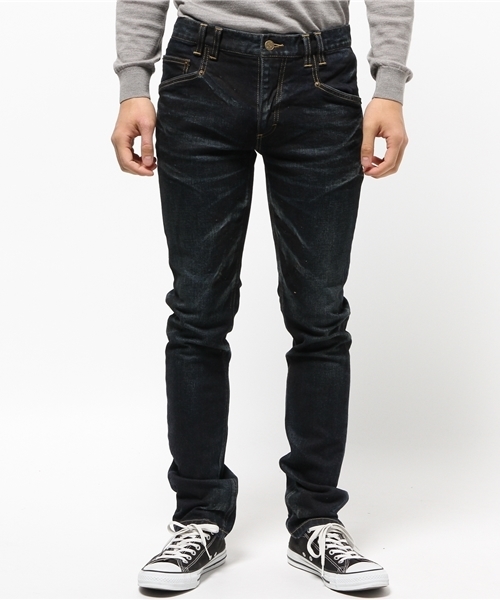 MICHEL KLEIN HOMME (ミッシェルクランオム)の「オーシャンデニム(デニムパンツ・メンズ・ネイビー・MEDIUM/LARGE/X-LARGE)」の3枚目の写真