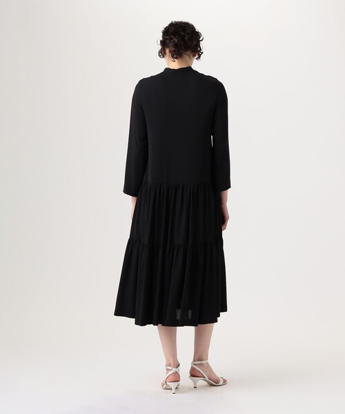 FLICKA(フリッカ)の「【別注】FLICKA for TOMORROWLAND with pearl ドレス(ドレス・レディース・ブラック系その他・1)」の4枚目の写真