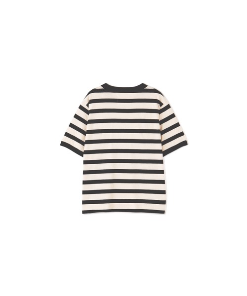 MHL.(エムエイチエル)の「COTTON LINEN STRIPE JERSEY (オンラインショップ限定)(Tシャツ/カットソー・レディース・ブルー/ベージュ系その他2・2)」の5枚目の写真
