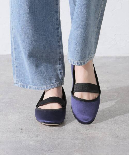 VERMEIL par iena（ヴェルメイユパーイエナ）の「SPELTA スペルタ GAIA RASO 1251142021（バレエシューズ・レディース・ネイビー/ブラック・39/38/37/36）」の14枚目の写真