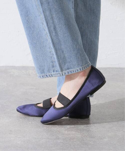 VERMEIL par iena（ヴェルメイユパーイエナ）の「SPELTA スペルタ GAIA RASO 1251142021（バレエシューズ・レディース・ネイビー/ブラック・39/38/37/36）」の15枚目の写真