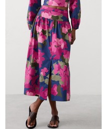 BANANA REPUBLIC FACTORY STORE | BANANA REPUBLIC FACTORY STORE　　ポプリン ドロップウエスト マキシスカート(スカート)