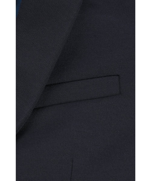 BOSS（ボス）の「キッズ スーツジャケット ストレッチファブリック プリントライニング（テーラードジャケット・キッズ・ダークブルー・140/125/150/114）」の2枚目の写真